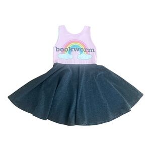 Malia + Kai (4T) Bookworm Twirl Dress